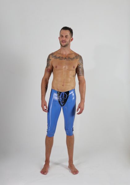 SAR sportliche Latexhose mit Schnürung