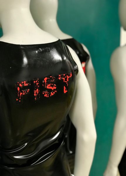 Lettering in Bleachers Style: FIST