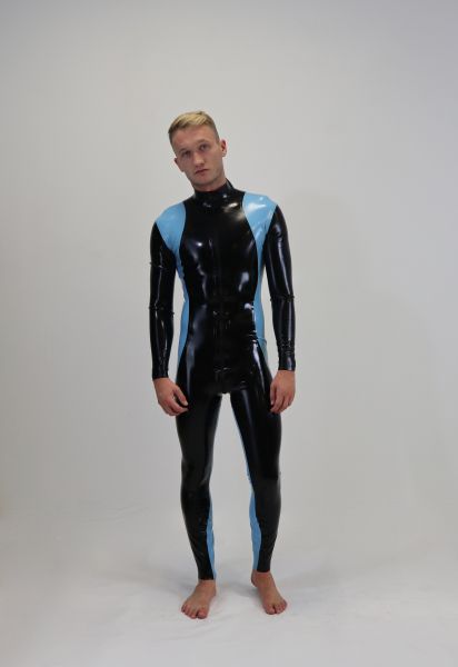 SAR Latex Ganzanzug zweifarbig